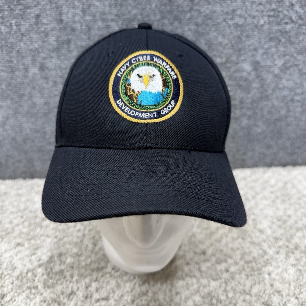 Eagle Crest Navy Cyber Warfare Development Group hat cap strapback adjustable